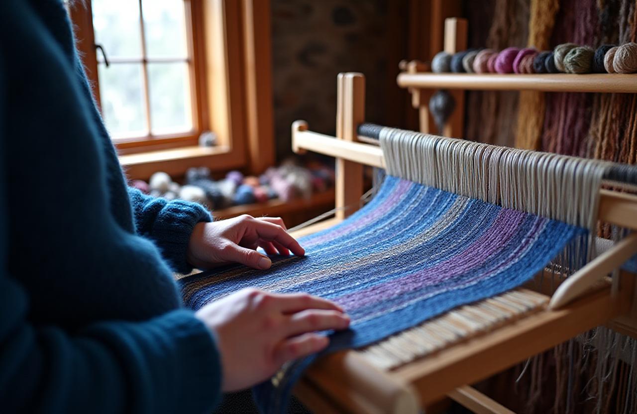 Norsk tekstilhåndverk i tradisjonelle omgivelser